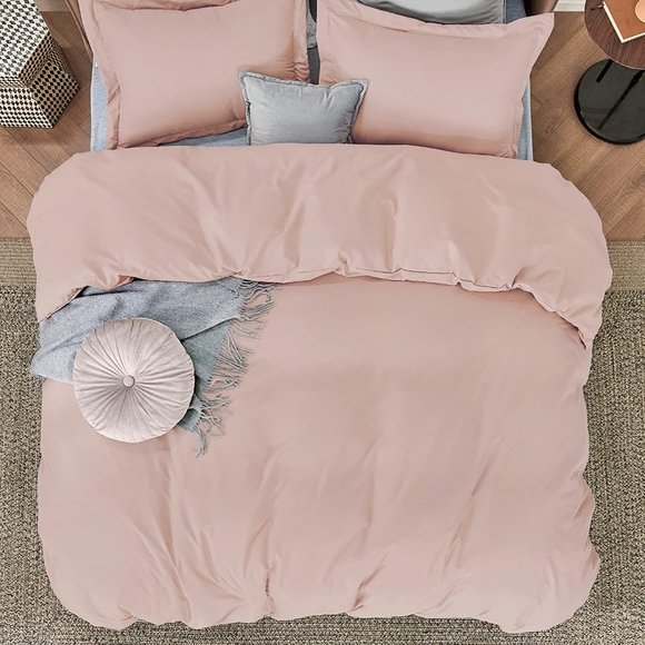 3 Piece King Duvet Cover Set With Zipper Closure & Corner  New Full or Queen Duvet Covers  - Soft Brushed Microfiber 3 Pieces with …